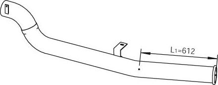 Dinex 21728 - Exhaust Pipe car-mod.net