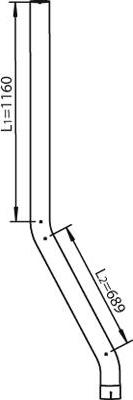Dinex 28730 - Exhaust Pipe car-mod.net