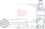 Ditas A1-2418 - Tie Rod End car-mod.net