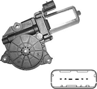 DOGA 100892 - Electric Motor, window regulator car-mod.net
