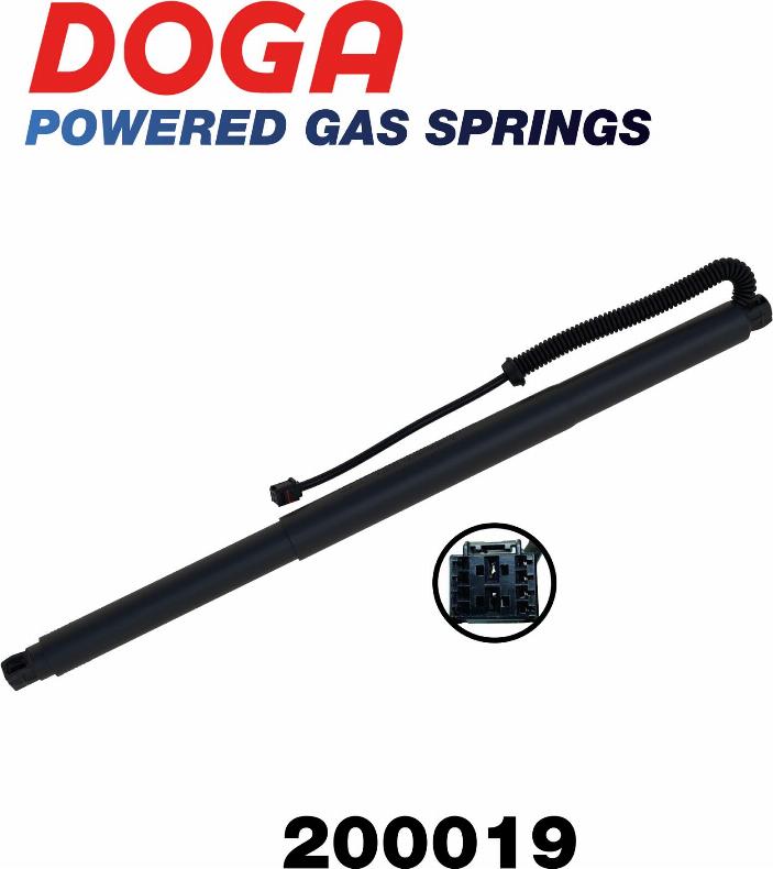 DOGA 200019 - Electric Motor, tailgate car-mod.net