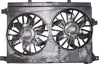 DOGA EAR042 - Fan, radiator car-mod.net