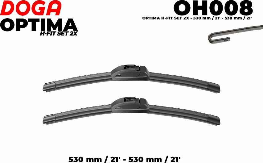 DOGA OH008 - Wiper Blade car-mod.net
