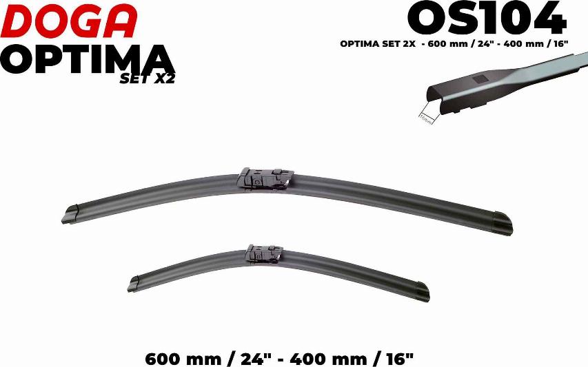 DOGA OS104 - Wiper Blade car-mod.net