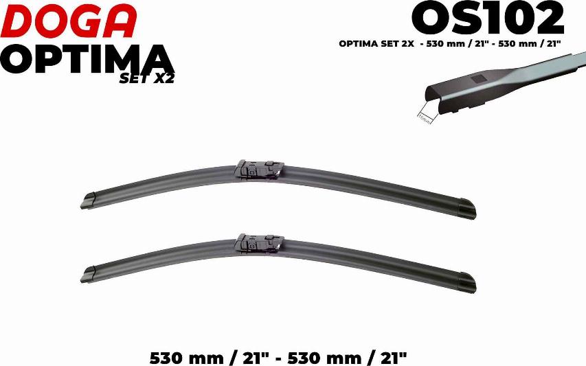 DOGA OS102 - Wiper Blade car-mod.net