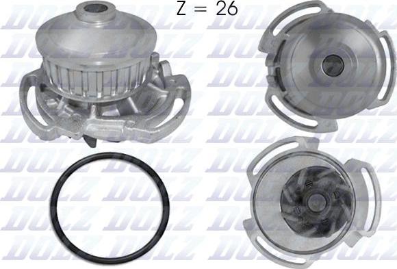DOLZ A159 - Water Pump car-mod.net