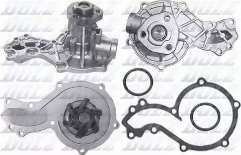 Delphi WP1097 - Water Pump car-mod.net
