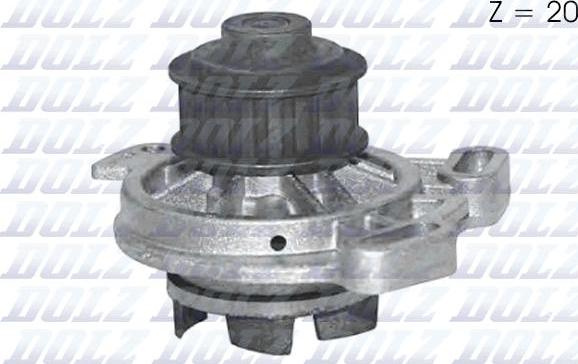 DOLZ A162 - Water Pump car-mod.net
