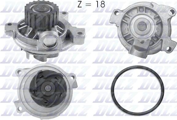 DOLZ A178 - Water Pump car-mod.net