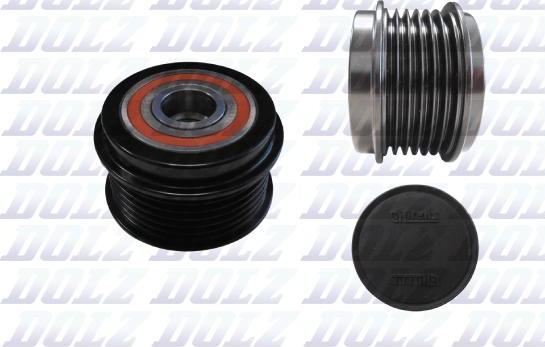DOLZ AFC920851 - Pulley, alternator, freewheel clutch car-mod.net