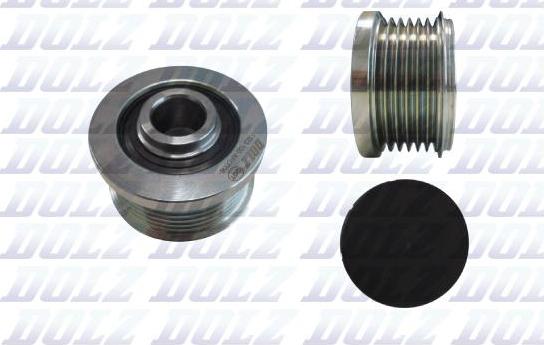DOLZ AFC006 - Pulley, alternator, freewheel clutch car-mod.net
