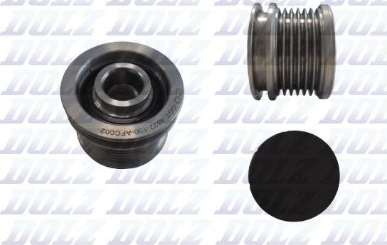 DOLZ AFC002 - Pulley, alternator, freewheel clutch car-mod.net