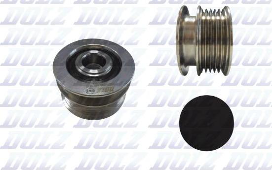 DOLZ AFC039 - Pulley, alternator, freewheel clutch car-mod.net