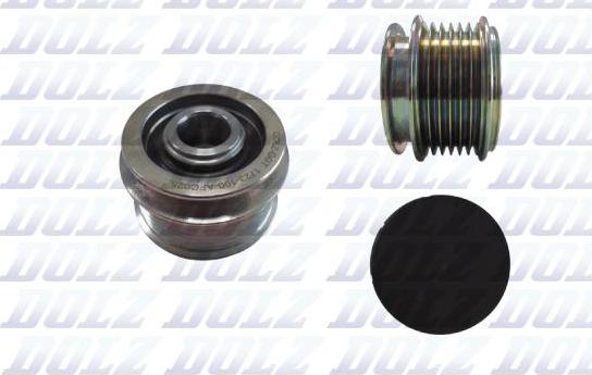 DOLZ AFC025 - Pulley, alternator, freewheel clutch car-mod.net