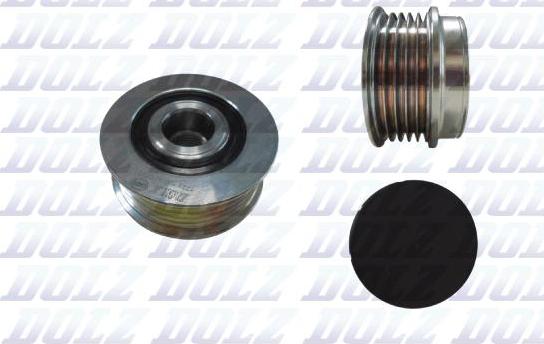 DOLZ AFC022 - Pulley, alternator, freewheel clutch car-mod.net
