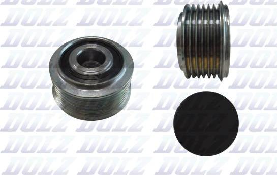 DOLZ AFC162 - Pulley, alternator, freewheel clutch car-mod.net