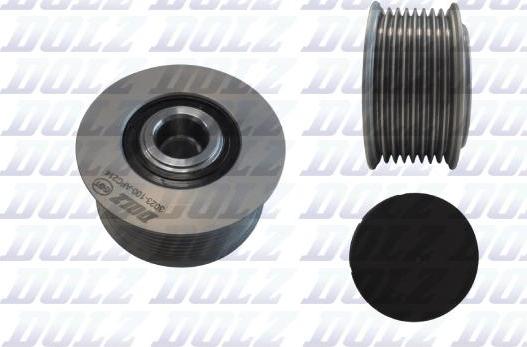 DOLZ AFC214 - Pulley, alternator, freewheel clutch car-mod.net