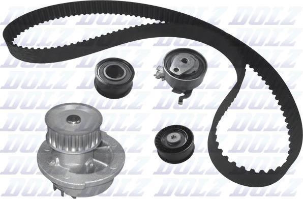 DOLZ KD065 - Water Pump & Timing Belt Set car-mod.net
