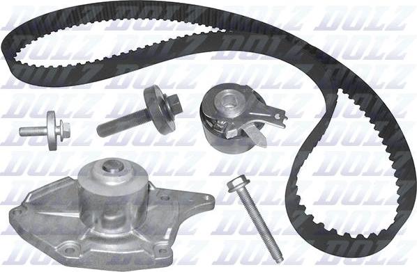 DOLZ KD004 - Water Pump & Timing Belt Set car-mod.net