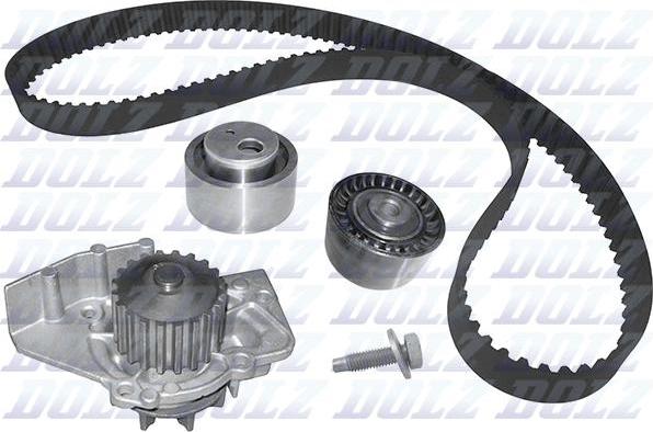 DOLZ KD007 - Water Pump & Timing Belt Set car-mod.net