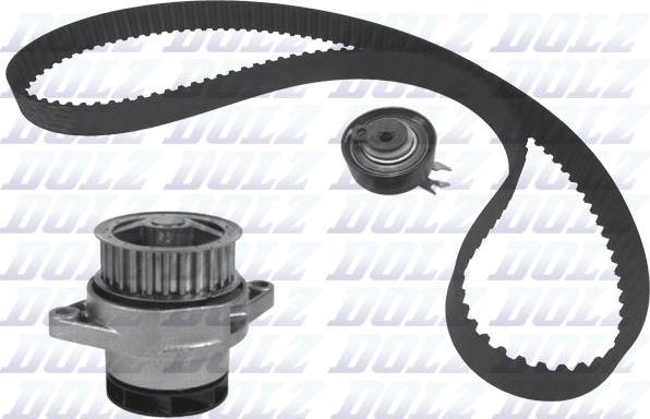 DOLZ KD078 - Water Pump & Timing Belt Set car-mod.net