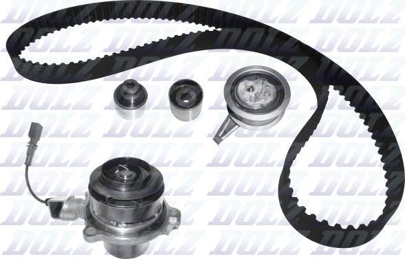 DOLZ KD153V - Water Pump & Timing Belt Set car-mod.net
