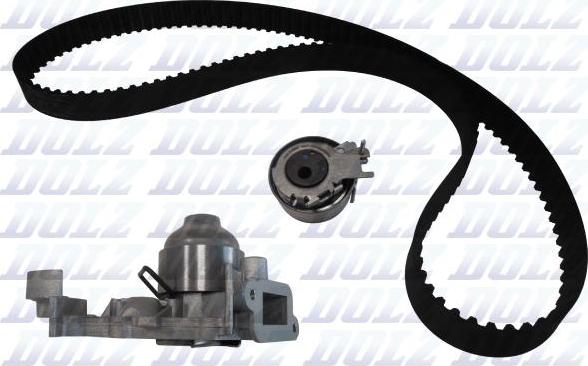 DOLZ KD229 - Water Pump & Timing Belt Set car-mod.net
