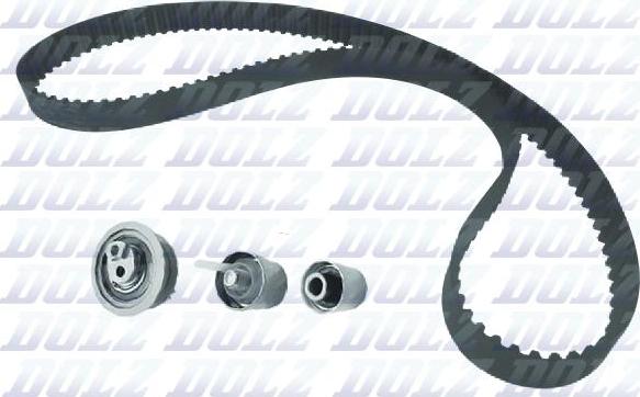 DOLZ SKD165 - Timing Belt Set car-mod.net