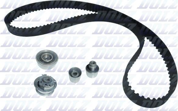 DOLZ SKD100 - Timing Belt Set car-mod.net