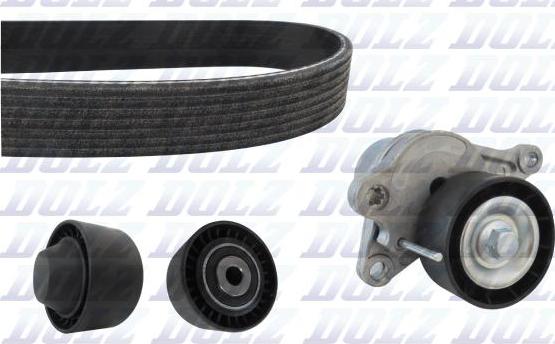 DOLZ SKD206A - Timing Belt Set car-mod.net
