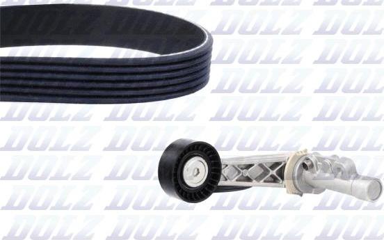 DOLZ SKD208A - Timing Belt Set car-mod.net