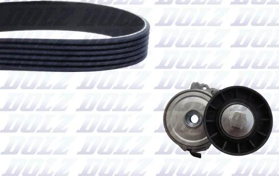 DOLZ SKD203A - V-Ribbed Belt Set car-mod.net