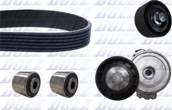 DOLZ SKD210A - Timing Belt Set car-mod.net
