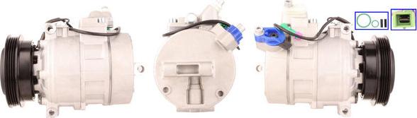 DRI 700510007 - Compressor, air conditioning car-mod.net
