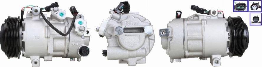 DRI 700511490 - Compressor, air conditioning car-mod.net