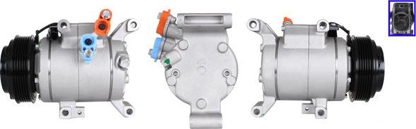 DRI 700511075 - Compressor, air conditioning car-mod.net