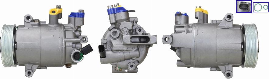 DRI 700511396 - Compressor, air conditioning car-mod.net