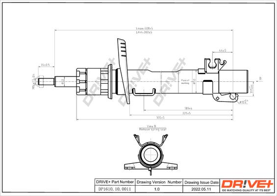 Dr!ve+ DP1610.10.0011 - Shock Absorber car-mod.net