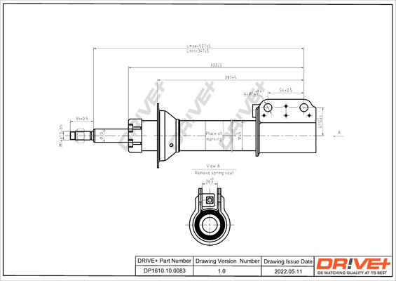 Dr!ve+ DP1610.10.0083 - Shock Absorber car-mod.net