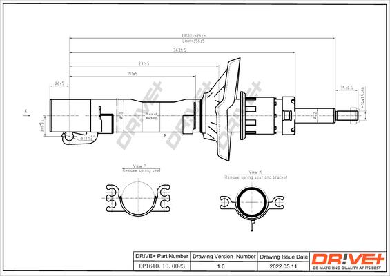Dr!ve+ DP1610.10.0023 - Shock Absorber car-mod.net