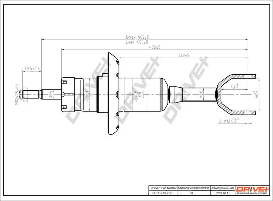 Dr!ve+ DP1610.10.0101 - Shock Absorber car-mod.net