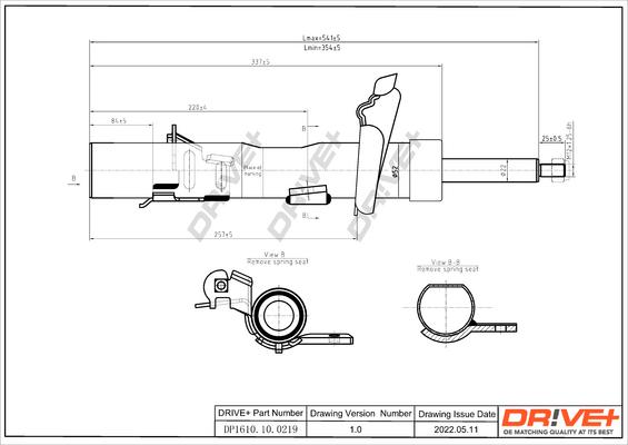 Dr!ve+ DP1610.10.0219 - Shock Absorber car-mod.net