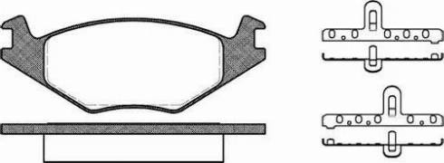 Dr!ve+ DP1010.10.0948 - Brake Pad Set, disc brake car-mod.net