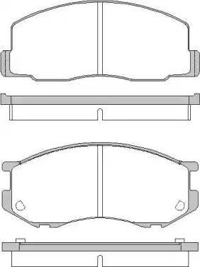 Dr!ve+ DP1010.10.0577 - Brake Pad Set, disc brake car-mod.net