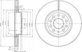 Dr!ve+ DP1010.11.0433 - Brake Disc car-mod.net