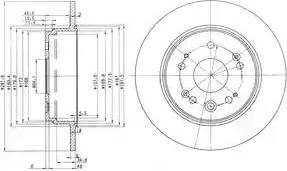Dr!ve+ DP1010.11.0208 - Brake Disc car-mod.net