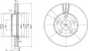 Dr!ve+ DP1010.11.0707 - Brake Disc car-mod.net
