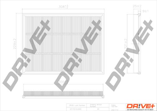 Dr!ve+ DP1110.10.0045 - Engine Air Filter car-mod.net