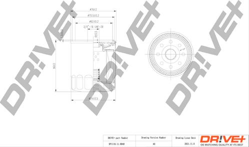Dr!ve+ DP1110.11.0040 - Oil Filter car-mod.net
