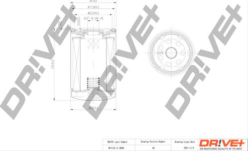 Dr!ve+ DP1110.11.0056 - Oil Filter car-mod.net